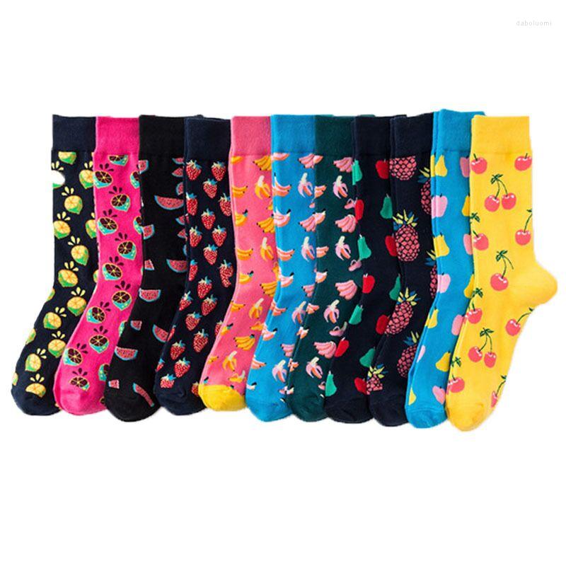 Men's Socks 1 Pair Cotton Men Women Street Skateboard Happy Fruit Print Harajuku Gift Apple Pear Banana Lemon Cherry Funny
Men's Socks 1 Pair Cotton Men Women Street Skateboard Happy Fruit Print Harajuku Gift Apple Pear Banana Lemon Cherry Funny