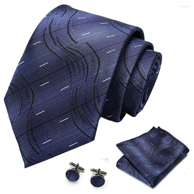 Bow Ties Mens Tie Black Blue Paisley Polyester Classic Hanky Cufflinks Set For Men Formal Wedding Party Groom Sell
Bow Ties Mens Tie Black Blue Paisley Polyester Classic Hanky Cufflinks Set For Men Formal Wedding Party Groom Sell