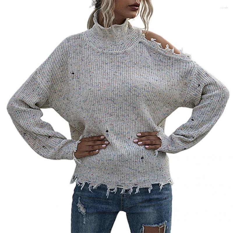 Women's Sweaters Knitwear Stylish Pullover Cold Shoulder Sweater Top Knitting High Collar For Daily Wear, Beige
Women's Sweaters Knitwear Stylish Pullover Cold Shoulder Sweater Top Knitting High Collar For Daily Wear, Beige