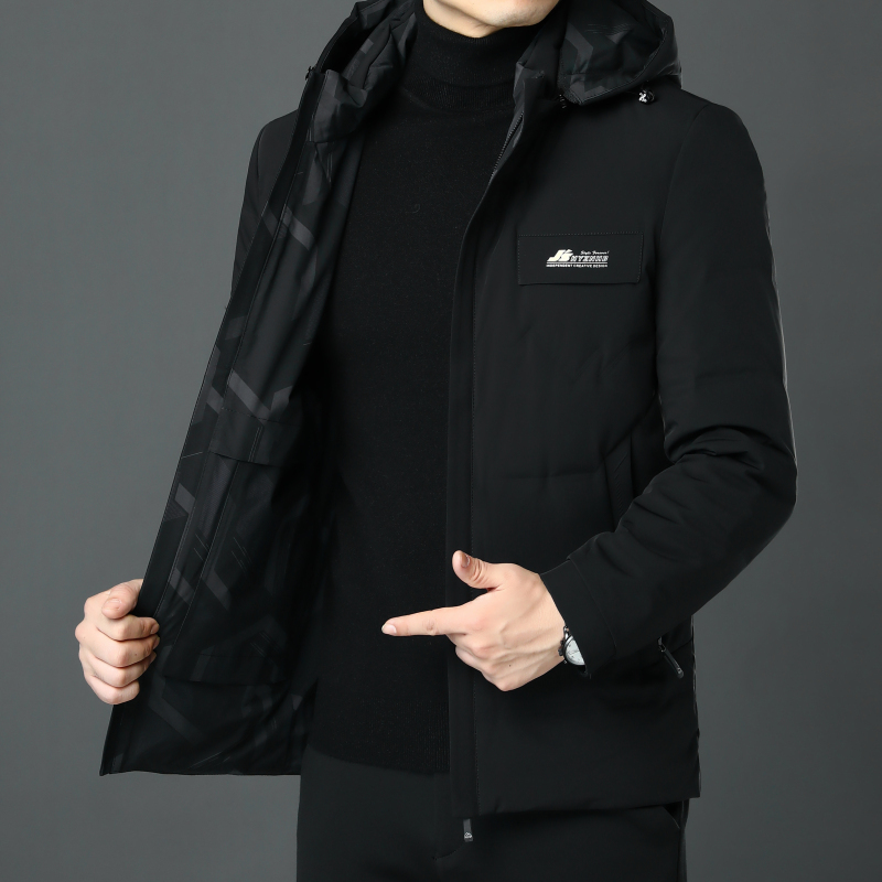 Men's Down Parkas Men's Hat Detachable Thick Winter Down Jacket Keep Warm Reversible Wearable Fashion Camouflage Windbreaker Down Parkas 221006, Navy blue
Men's Down Parkas Men's Hat Detachable Thick Winter Down Jacket Keep Warm Reversible Wearable Fashion Camouflage Windbreaker Down Parkas 221006, Navy blue