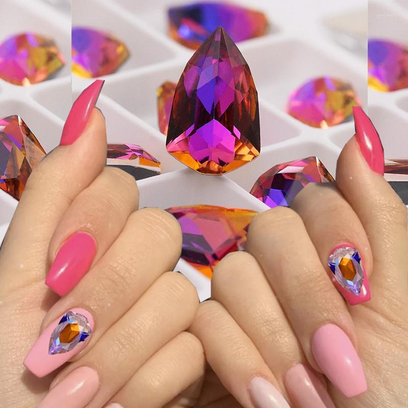 Nail Art Decorations 10Pcs 9x14mm Shield Shaped High Quality Glass Neon Rhinestones Decoration Korean Parts Glitter Diamonds For Nails Gems
Nail Art Decorations 10Pcs 9x14mm Shield Shaped High Quality Glass Neon Rhinestones Decoration Korean Parts Glitter Diamonds For Nails Gems