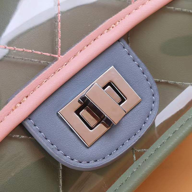 2022 Trend Korean Women Laser Transparent Bags Crossbody Shoulder Summer Bags Messenger PVC Waterproof Beach Bags