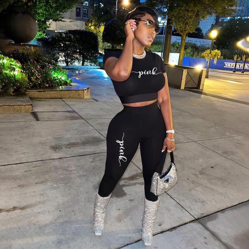 Women' Tracksuits 2022 Summer Short Sleeve Casual Letter Stretchy Package Hip Bodycon 2PCs Set Clothing Ladies Suits, Black
Women' Tracksuits 2022 Summer Short Sleeve Casual Letter Stretchy Package Hip Bodycon 2PCs Set Clothing Ladies Suits, Black