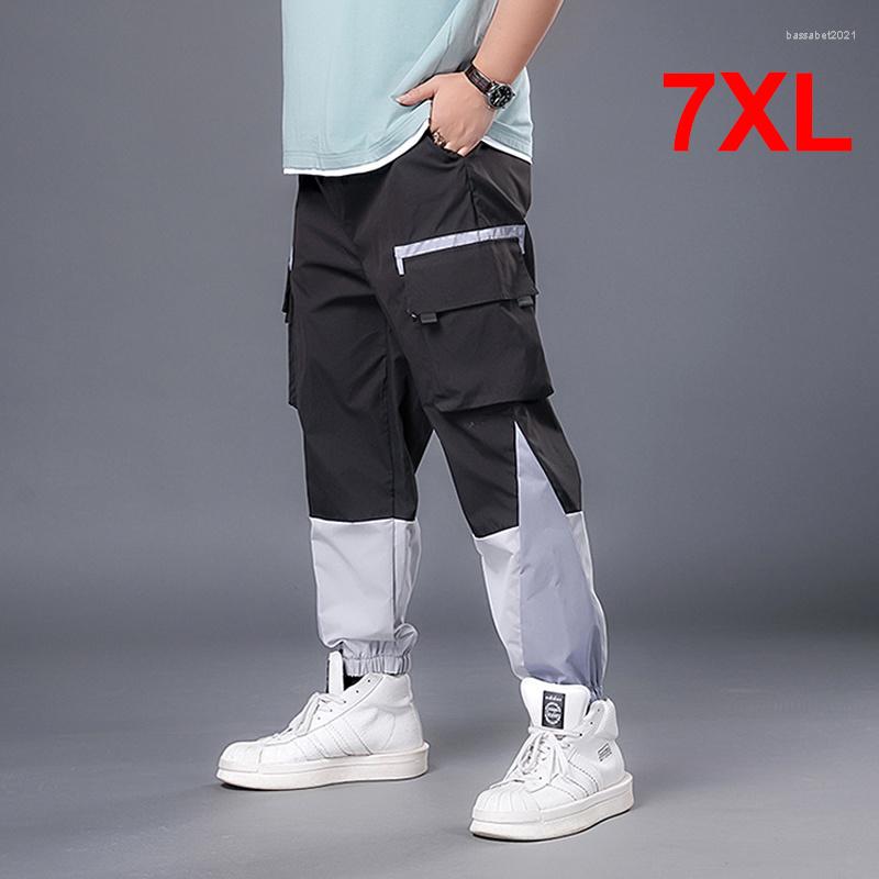 Men's Pants Cargo Men Joggers Sweatpants Patchwork Color Block Trousers Plus Size 7XL Casual Streetwear Male Pant Elastic Waist HA123, Black
Men's Pants Cargo Men Joggers Sweatpants Patchwork Color Block Trousers Plus Size 7XL Casual Streetwear Male Pant Elastic Waist HA123, Black