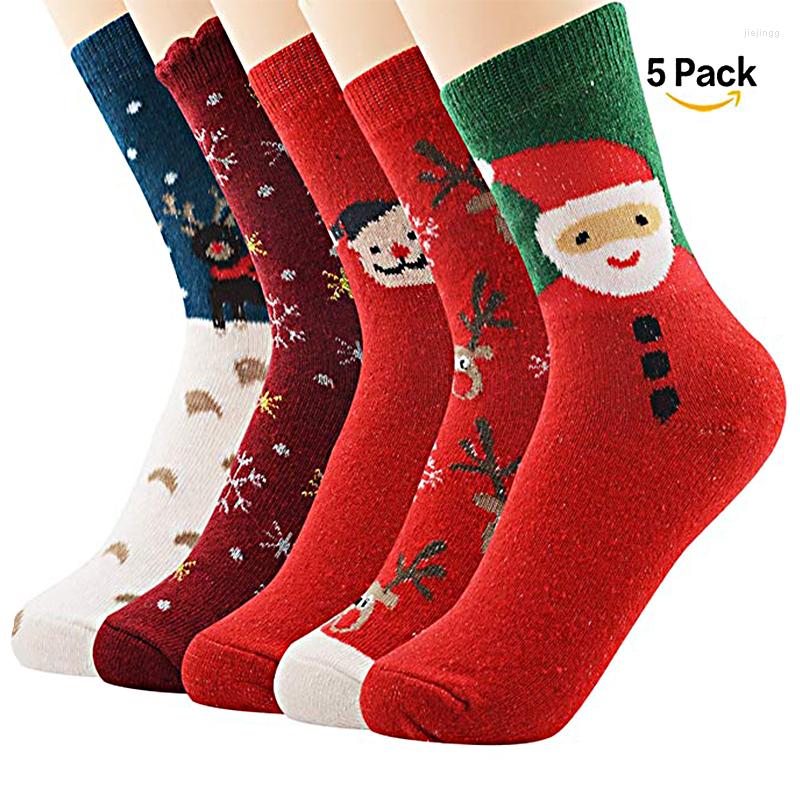 Women Socks AZUE 5 Pairs Women's Lovely Winter Vintage Christmas Funny Soft Warm Wool Unisex, 5 pack b
Women Socks AZUE 5 Pairs Women's Lovely Winter Vintage Christmas Funny Soft Warm Wool Unisex, 5 pack b