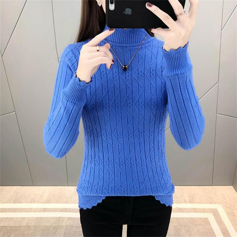 Women's Sweaters Plus Velvet Thickening Autumn And Winter Sweater Women Warm All-match Long-sleeved Half-high Collar Slim H1642, Caramel
Women's Sweaters Plus Velvet Thickening Autumn And Winter Sweater Women Warm All-match Long-sleeved Half-high Collar Slim H1642, Caramel
