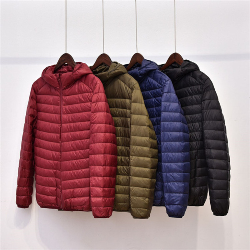 Men's Down Parkas Men Hooded Wihite Duck Down Jacket Warm Jacket Line Portable Package Men Pack Jacket Thin and Light Mens Down Coat 221006, Grey stand
Men's Down Parkas Men Hooded Wihite Duck Down Jacket Warm Jacket Line Portable Package Men Pack Jacket Thin and Light Mens Down Coat 221006, Grey stand
