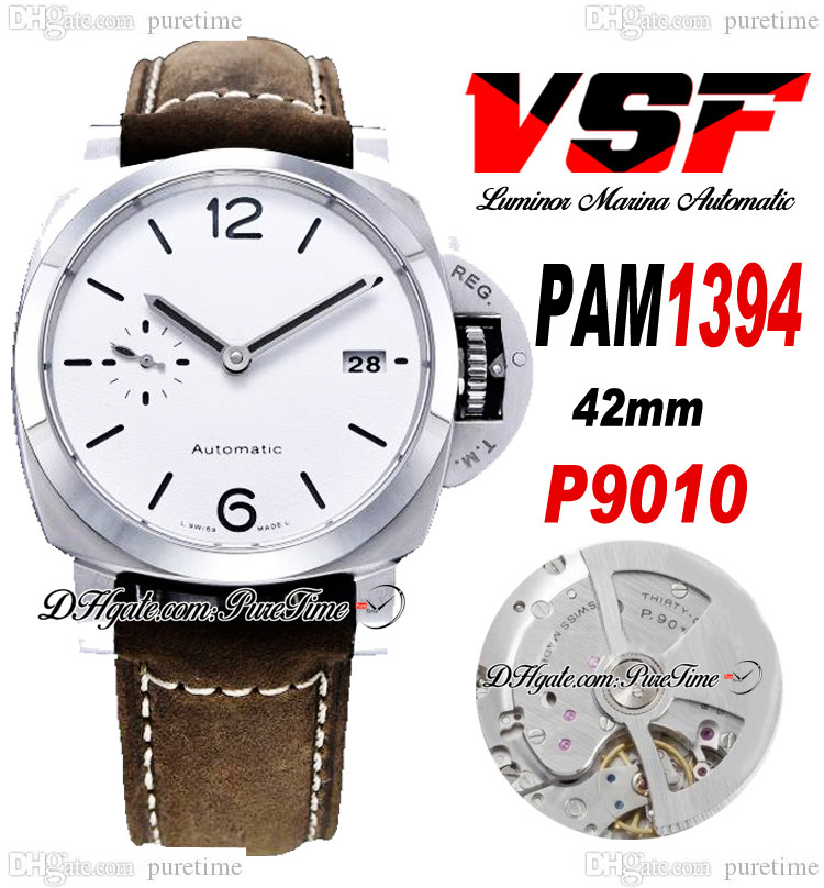VSF V2 GMT VS01394 P9010 Automatic Mens Watch 1394 42mm Steel Case White Dial Brown Asso Strap Super Edition Watches PTPM Puretime
VSF V2 GMT VS01394 P9010 Automatic Mens Watch 1394 42mm Steel Case White Dial Brown Asso Strap Super Edition Watches PTPM Puretime
