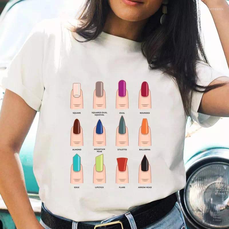 Women's T Shirts T-shirts Cartoon Nail Art Trend Lovely Fashion Women Print Summer Shirt Graphic Top Stylish Short Sleeve Female Tee T-Shirt, Fya27771
Women's T Shirts T-shirts Cartoon Nail Art Trend Lovely Fashion Women Print Summer Shirt Graphic Top Stylish Short Sleeve Female Tee T-Shirt, Fya27771