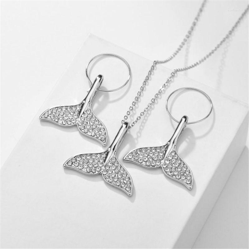 Necklace Earrings Set Women Whale Tail Fish Nautical Chokers Jewelry Stainless Steel Charm Mermaid Heart Party, Picture shown
Necklace Earrings Set Women Whale Tail Fish Nautical Chokers Jewelry Stainless Steel Charm Mermaid Heart Party, Picture shown