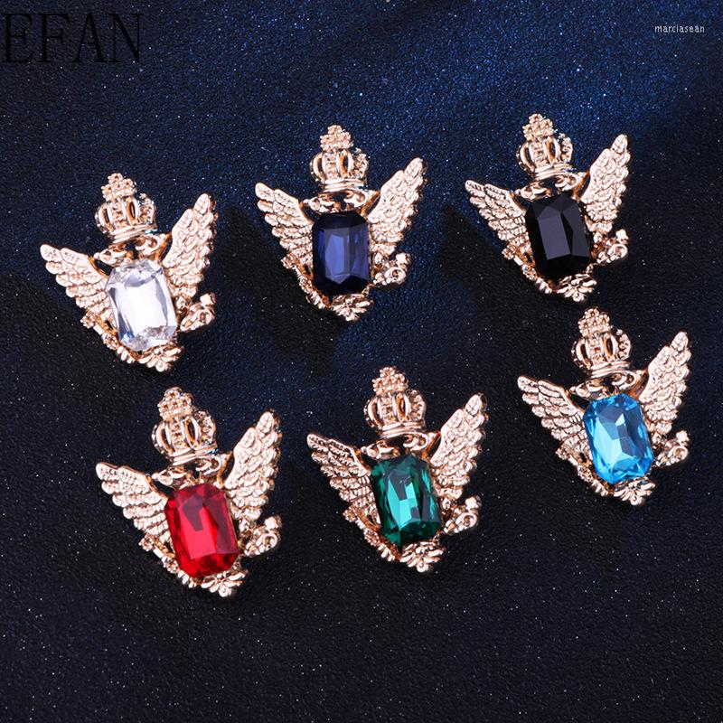 Brooches Vintage Angle Wing Double Eagle Badge Men's Retro Suit Coat Rhinestone Brooch Jewelry Luxury Metal Pins And For Women
Brooches Vintage Angle Wing Double Eagle Badge Men's Retro Suit Coat Rhinestone Brooch Jewelry Luxury Metal Pins And For Women