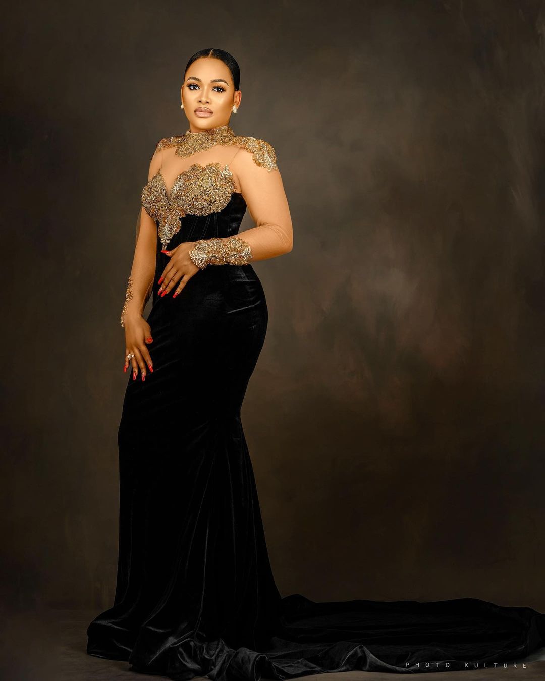 Arabic Aso Ebi Black Mermaid Prom Dresses Lace Beaded Crystals Evening Formal Party Second Reception Birthday Engagement Gowns Dress ZJ207