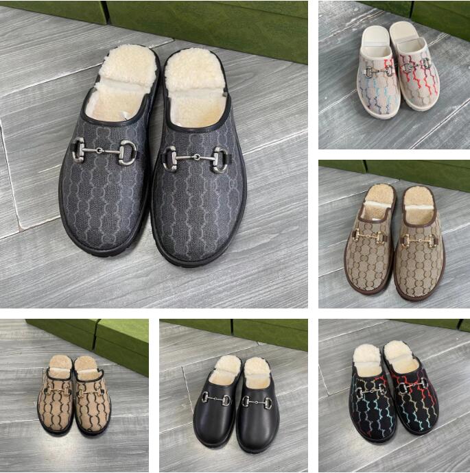 Designer Double G Mules Slippers with Horsebit Women Men Fashion Print Sandals Loafers Letter Winter Warm Slides Top-quality Size 36-47, Box
Designer Double G Mules Slippers with Horsebit Women Men Fashion Print Sandals Loafers Letter Winter Warm Slides Top-quality Size 36-47, Box