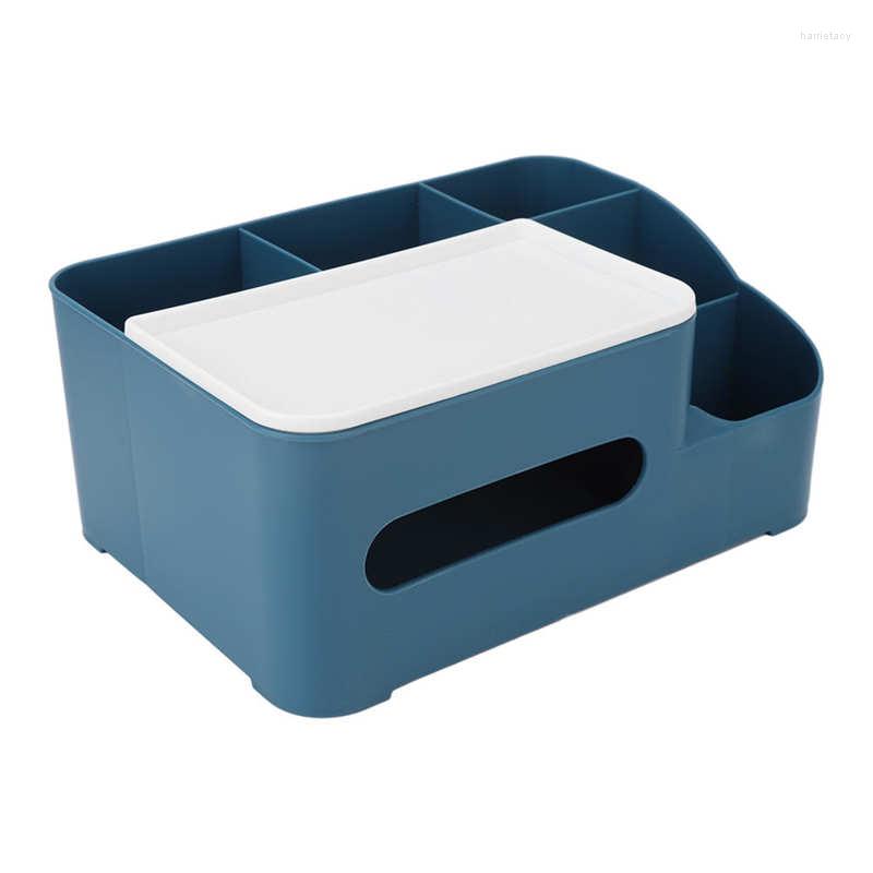 Makeup Sponges Paper Box Double Layer Design Tissue Storage For Living Room