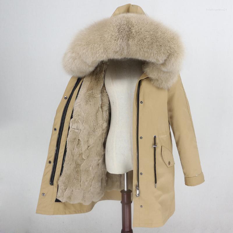 Women' Fur Real Coat Brand Waterproof Parka Winter Jacket Women Natural Collar Hood Liner Long Outerwear Streetwear, Brown natural
Women' Fur Real Coat Brand Waterproof Parka Winter Jacket Women Natural Collar Hood Liner Long Outerwear Streetwear, Brown natural