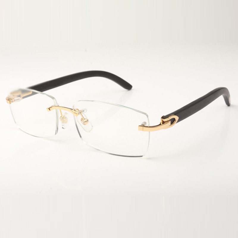 Plain glasses frame 3524012 come with new C hardware which is flat with black wooden legs
Plain glasses frame 3524012 come with new C hardware which is flat with black wooden legs