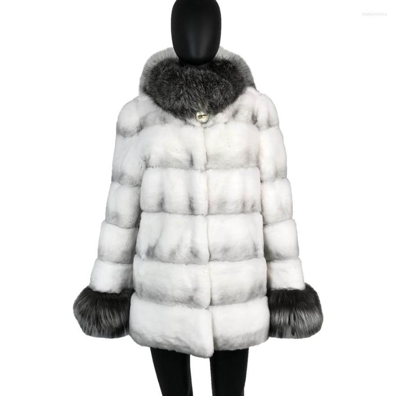 Women' Fur Winter Women Natural Sliver Coat Thick Warm Middle Long Real Rex Jacket With Col, Beige
Women' Fur Winter Women Natural Sliver Coat Thick Warm Middle Long Real Rex Jacket With Col, Beige