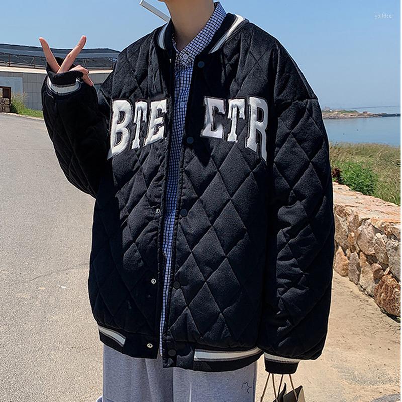 Men's Down Korean Fashion Bomber Jacket Men Baseball Autumn Winter Thicken Casual Clothing Streetwear Clothes, Beige
Men's Down Korean Fashion Bomber Jacket Men Baseball Autumn Winter Thicken Casual Clothing Streetwear Clothes, Beige