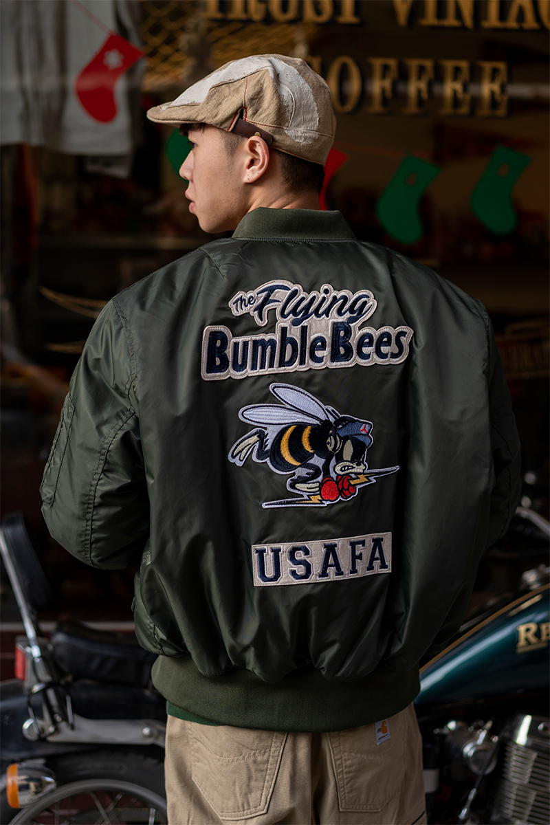 Mens Arrival USAFA Fashion Military Thick Men Pilot Winter Water Proof Puffer Bomber Jackets Coats With Embroidered Patches 221006