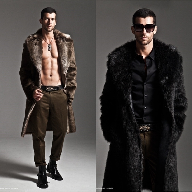 Mens Fur Faux Winter long fur mens rabbit onepiece coat windbreaker suit collar 2201006, Black
Mens Fur Faux Winter long fur mens rabbit onepiece coat windbreaker suit collar 2201006, Black