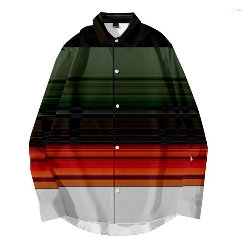 Men's Casual Shirts Fashion Luxury Long Sleeve Tops Clothing Spring Autumn Men Striped Print Single Breasted Shirt, Style 5
Men's Casual Shirts Fashion Luxury Long Sleeve Tops Clothing Spring Autumn Men Striped Print Single Breasted Shirt, Style 5