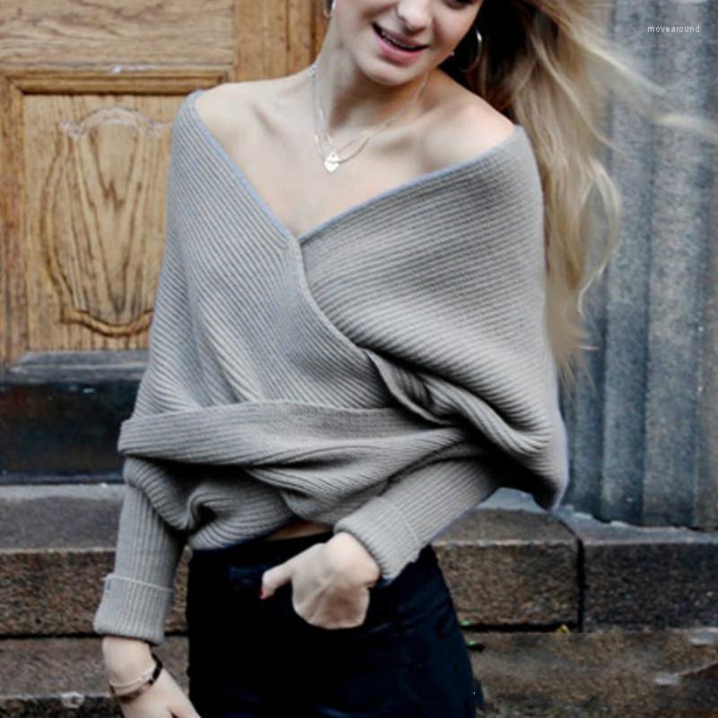 Women's Sweaters 2022 Fashion Winter Women Long Sleeve Loose Solid Cross Knitted Sweater Jumper Knitwear Outwear Coat Clothing, White 
Women's Sweaters 2022 Fashion Winter Women Long Sleeve Loose Solid Cross Knitted Sweater Jumper Knitwear Outwear Coat Clothing, White
