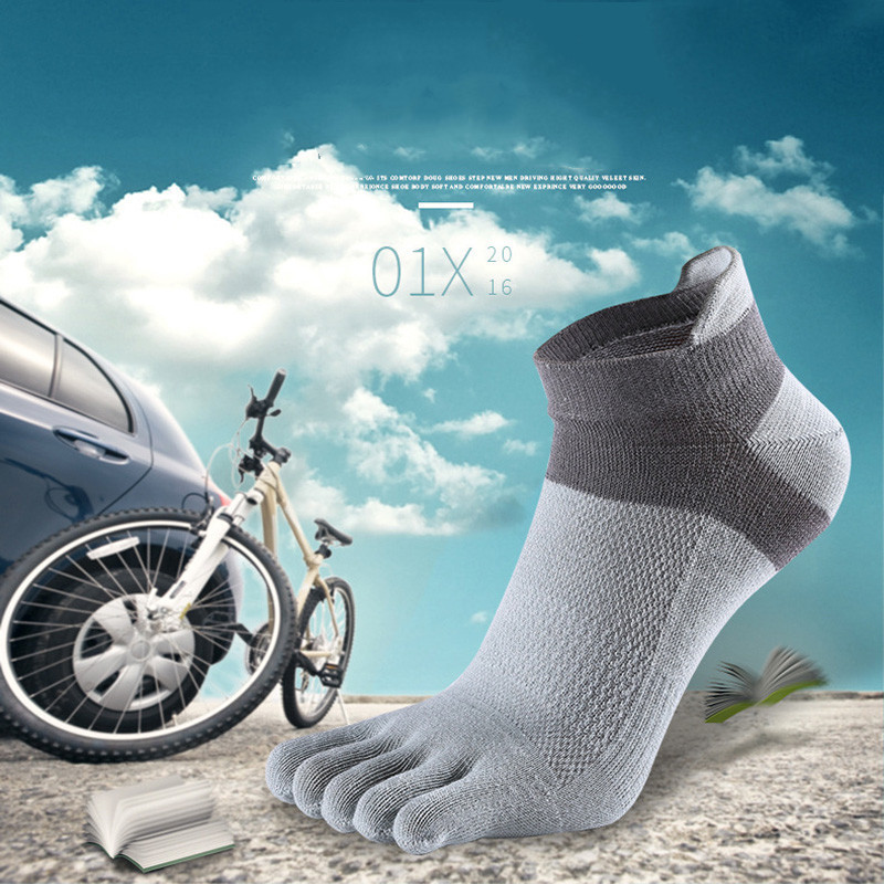 Mens Socks 5Pairs lot Summer Men Socks Cotton Fivefinger Male short Socks High Quality 221007