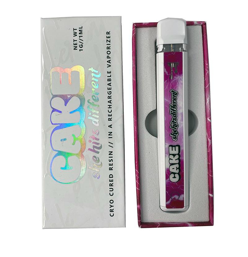 Gift Box Cake Rechargeable Vape Pen Disposable E-cigarettes 1.0ml Ceramic Atomizer Cartridge 280mAh Battery with USB Charging Port
Gift Box Cake Rechargeable Vape Pen Disposable E-cigarettes 1.0ml Ceramic Atomizer Cartridge 280mAh Battery with USB Charging Port