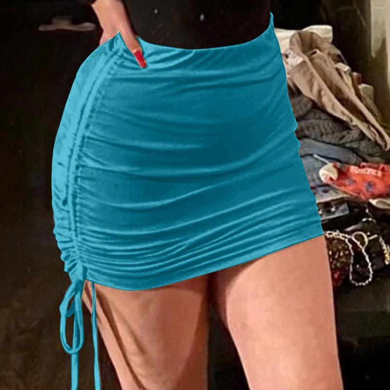 Skirts Women' Fashion Solid Colors High Waist Drawstring Bandage Ruched Mini Sexy Elastic Bodycon Party Club Short Skirt#g3, Black
Skirts Women' Fashion Solid Colors High Waist Drawstring Bandage Ruched Mini Sexy Elastic Bodycon Party Club Short Skirt#g3, Black