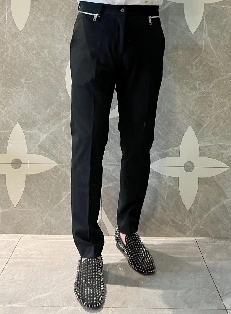 Men's Suits Cv1250 Fashion Men's Pants 2022 Runway Luxury European Design Party Style Clothing, Black
Men's Suits Cv1250 Fashion Men's Pants 2022 Runway Luxury European Design Party Style Clothing, Black