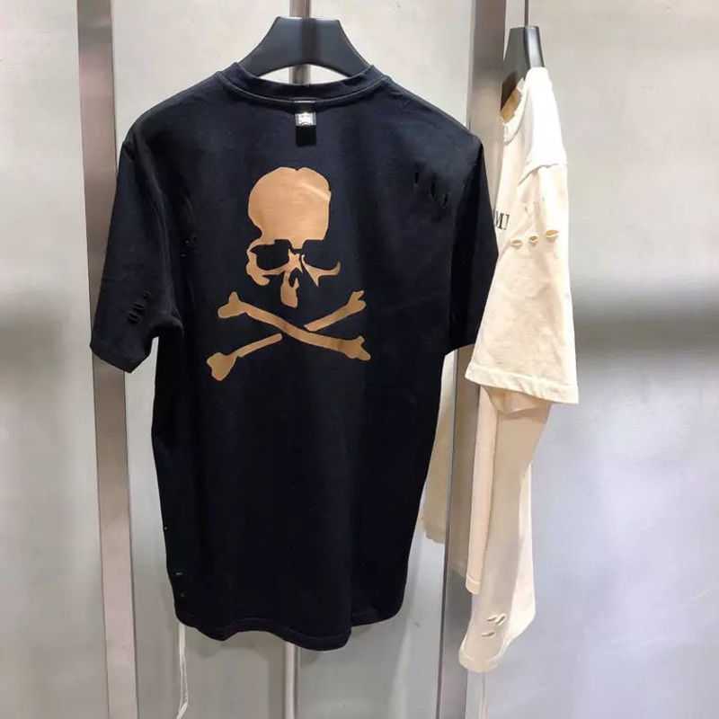Men's T-Shirts 2022 Mastermind MMJ T-Shirt 3 Men Women Golden Holes Short Sleeved Harajuku Styles Casual Tops Tees Tshirts T221006