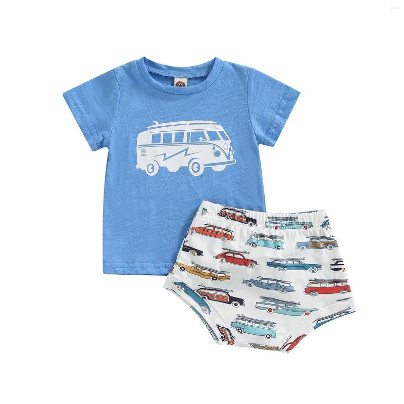 Clothing Sets Born Baby Boys Two-Piece Outfits Cartoon Truck Printed Short Sleeve Round Neck T-Shirt Elastic Waist Pants, Picture shown
Clothing Sets Born Baby Boys Two-Piece Outfits Cartoon Truck Printed Short Sleeve Round Neck T-Shirt Elastic Waist Pants, Picture shown