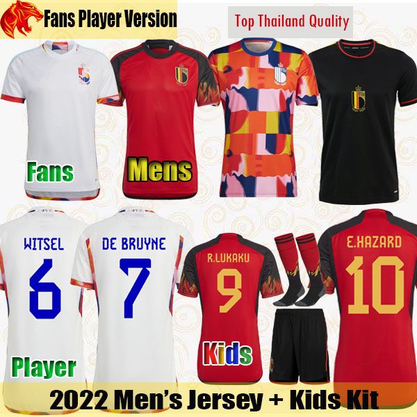 Mens Soccer Jerseys FANS player BELGIUM 2022 World Cup DE BRUYNE HAZARD LUKAKU Football Shirt 22 23 WITSEL MERTENS BENTEKE BATSHUAYI National Team kids Kit Children, Player 22 23 home
Mens Soccer Jerseys FANS player BELGIUM 2022 World Cup DE BRUYNE HAZARD LUKAKU Football Shirt 22 23 WITSEL MERTENS BENTEKE BATSHUAYI National Team kids Kit Children, Player 22 23 home