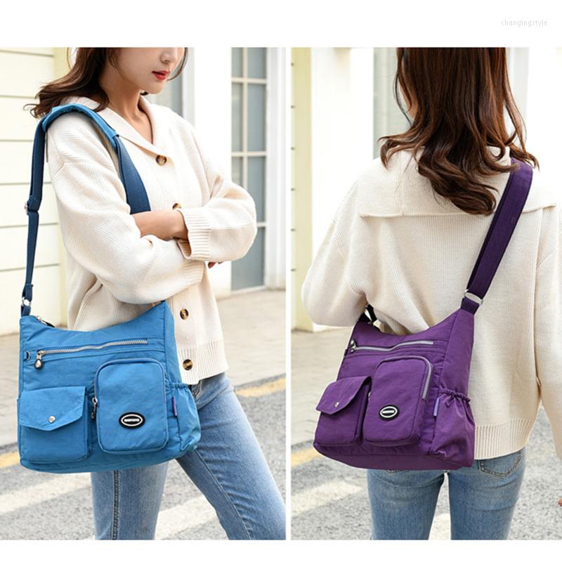 Evening Bags 2022 Women Shoulder Messenger Bag Waterproof Nylon Fashion Crossbody Handbags Large Capacity Travel Purse Wallet, Blue
Evening Bags 2022 Women Shoulder Messenger Bag Waterproof Nylon Fashion Crossbody Handbags Large Capacity Travel Purse Wallet, Blue