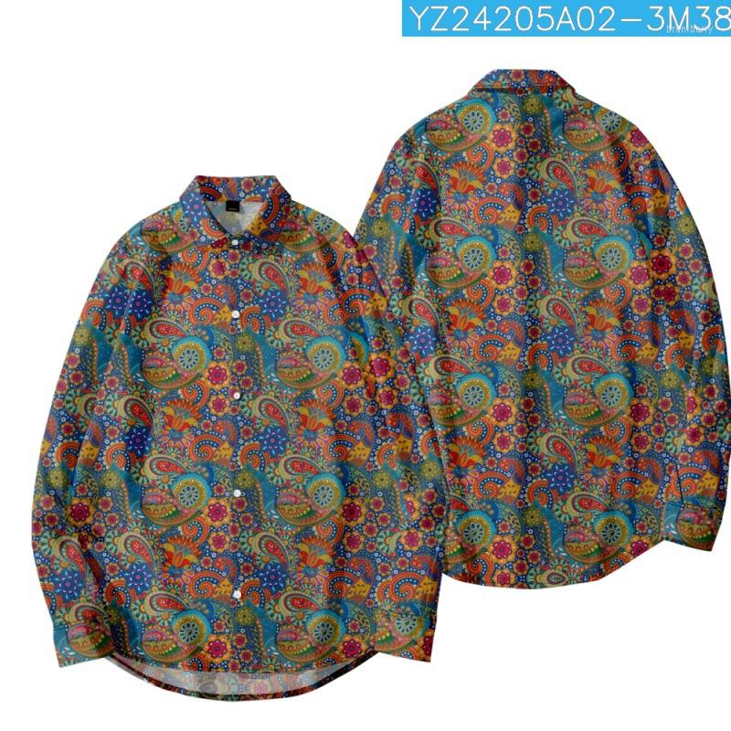 Men's Casual Shirts Men Long Sleeve Tops Blouses Print Cardigan Fashion Turn-down Collar Buttoned Shirt, Style 4
Men's Casual Shirts Men Long Sleeve Tops Blouses Print Cardigan Fashion Turn-down Collar Buttoned Shirt, Style 4