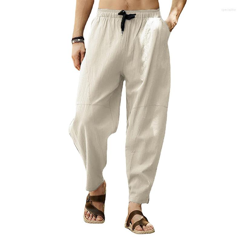 Men's Pants Men's Cotton Linen Male Summer Breathable Casual Loose Drawstring Hip Hop Trousers Streetwear Plus Size, 05
Men's Pants Men's Cotton Linen Male Summer Breathable Casual Loose Drawstring Hip Hop Trousers Streetwear Plus Size, 05