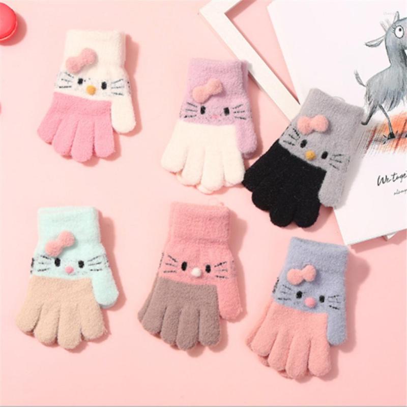 Hair Accessories 1Pair Kids Knitted Gloves Winter Warm Children Full Fingers Mittens Boys Girls Cute Cartoons Soft For 3-10 Years Old, Blue pink
Hair Accessories 1Pair Kids Knitted Gloves Winter Warm Children Full Fingers Mittens Boys Girls Cute Cartoons Soft For 3-10 Years Old, Blue pink