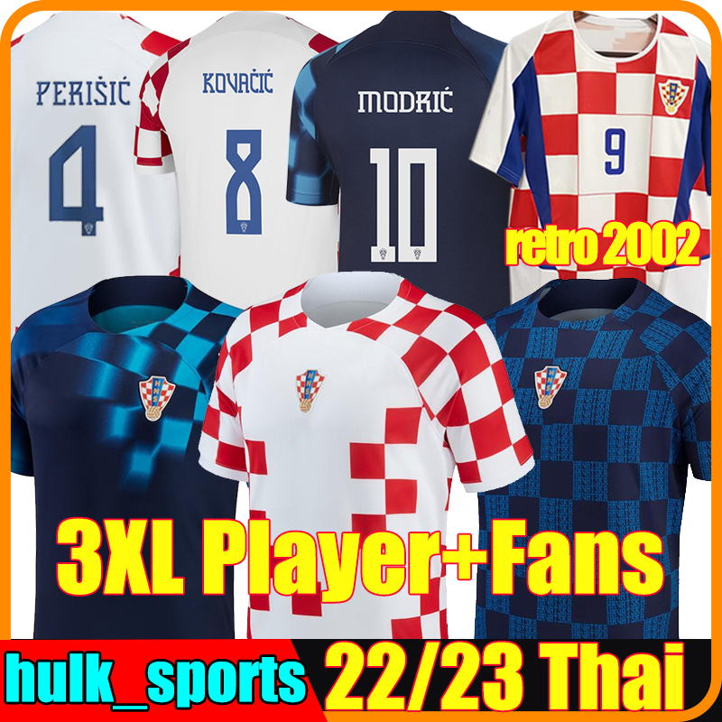 XXXL 2022 Croacia MODRIC World Cup soccer jerseys 22/23 CroatiaS MANDZUKIC PERISIC KALINIC SRNA KOVACIC SUKER Retro 1998 02 Football Shirt men kids kit KRAMARIC REBIC, 2021 away
XXXL 2022 Croacia MODRIC World Cup soccer jerseys 22/23 CroatiaS MANDZUKIC PERISIC KALINIC SRNA KOVACIC SUKER Retro 1998 02 Football Shirt men kids kit KRAMARIC REBIC, 2021 away