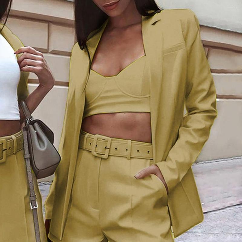 Women's Suits 2022 Women Sets Autumn Long Sleeve Cardigan Blazer Shorts Solid Set Lady Casual Short Slim Suit Jacket, Black
Women's Suits 2022 Women Sets Autumn Long Sleeve Cardigan Blazer Shorts Solid Set Lady Casual Short Slim Suit Jacket, Black