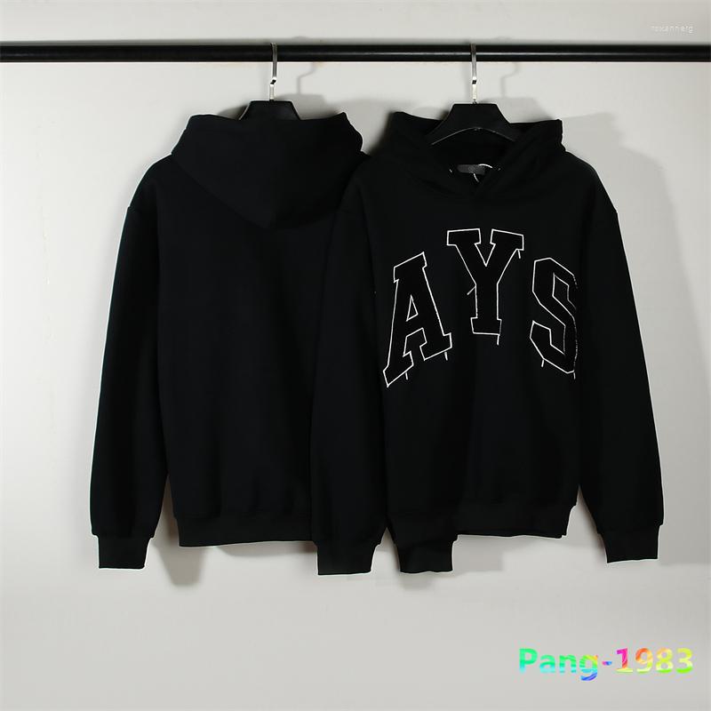 Men's Hoodies Flocking Embroidery Askyurself Hoodie Men Women Large Logo ASK Pullovers Retro Wash Fleece Cloth Sweatshirts Thickening, Black
Men's Hoodies Flocking Embroidery Askyurself Hoodie Men Women Large Logo ASK Pullovers Retro Wash Fleece Cloth Sweatshirts Thickening, Black