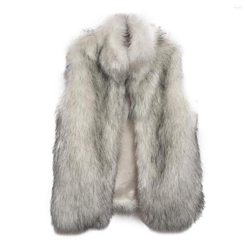 Women' Fur Women Fashion Casual Solid Color Artificial Hairy Coat Winter Warm Sleeveless Vest Regular Outwear Black
Women' Fur Women Fashion Casual Solid Color Artificial Hairy Coat Winter Warm Sleeveless Vest Regular Outwear Black