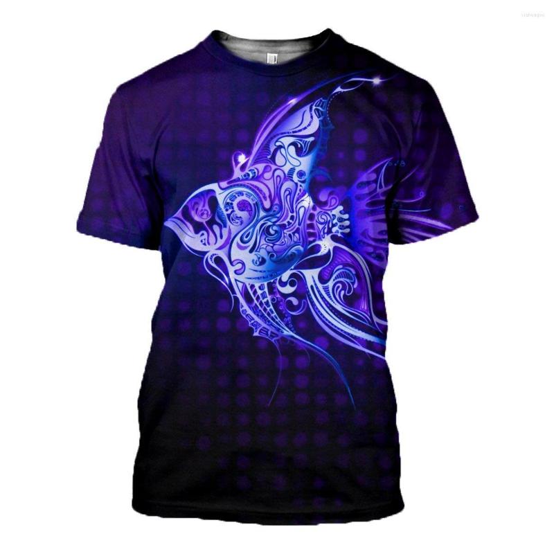 Men's T Shirts Purple Fish Clothes 3D Print Unisex Summer Short-Sleeved T-shirt Breathable Fashion Harajuku Casual Sportswear, T-shirt 10
Men's T Shirts Purple Fish Clothes 3D Print Unisex Summer Short-Sleeved T-shirt Breathable Fashion Harajuku Casual Sportswear, T-shirt 10