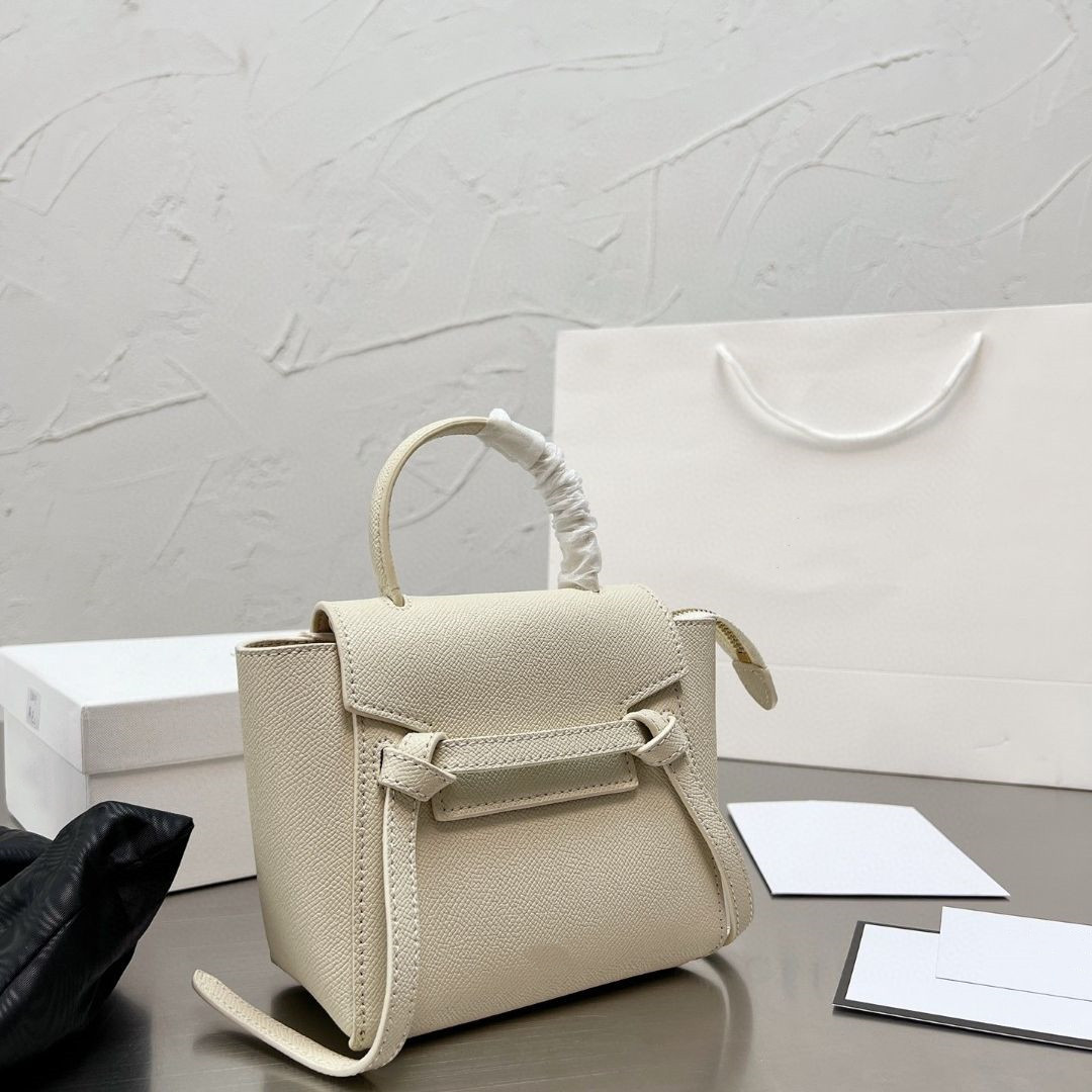 Classic Pico Belt Bags Designer Luxury Handbag Crossbody Shoulder Tote Woman Handbags Grained Calfskin Clutch Bag