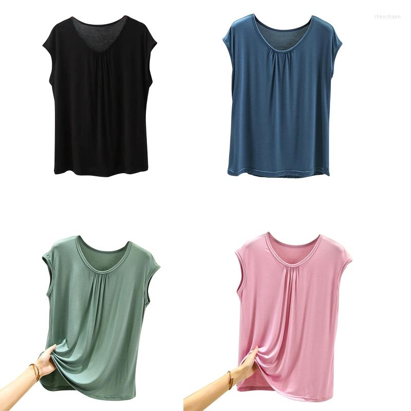Women's Tanks Women Plus Size Summer Sleeveless Tank Top Round Neck Pleated Front Solid Color Casual Loose Basic Bottomed Vest Shirts, Black
Women's Tanks Women Plus Size Summer Sleeveless Tank Top Round Neck Pleated Front Solid Color Casual Loose Basic Bottomed Vest Shirts, Black