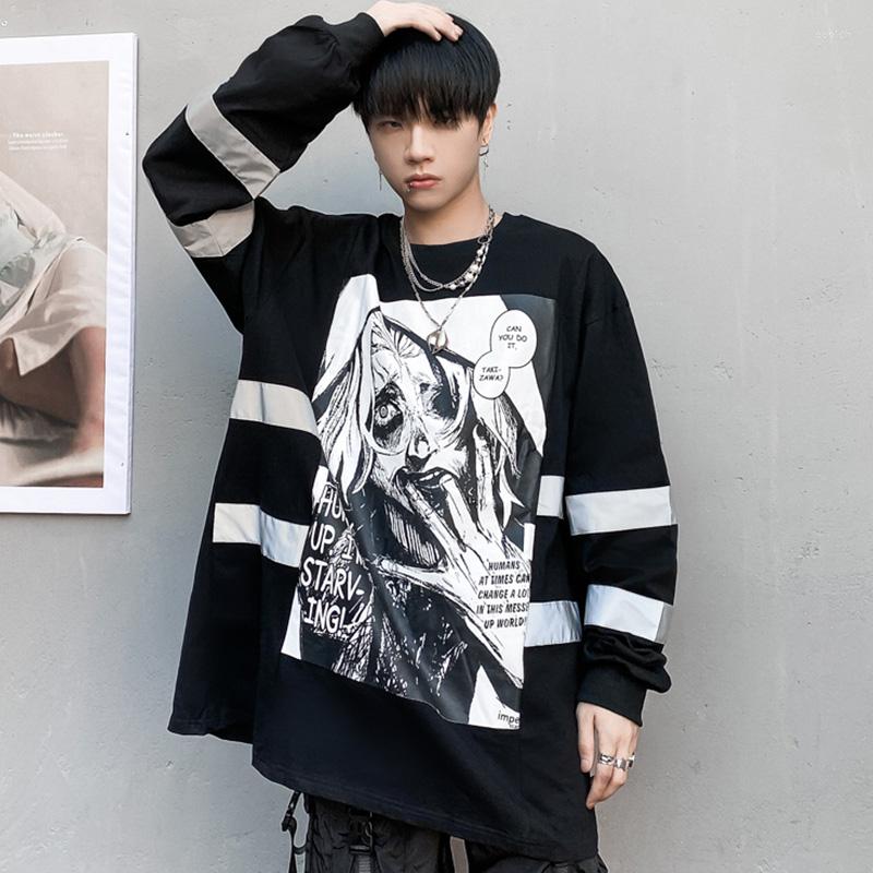 Men's Hoodies Gothic Long Sleeve Printed Reflective Sweater Men's Anime Horror Top Hip Hop Trend High Street, Black
Men's Hoodies Gothic Long Sleeve Printed Reflective Sweater Men's Anime Horror Top Hip Hop Trend High Street, Black