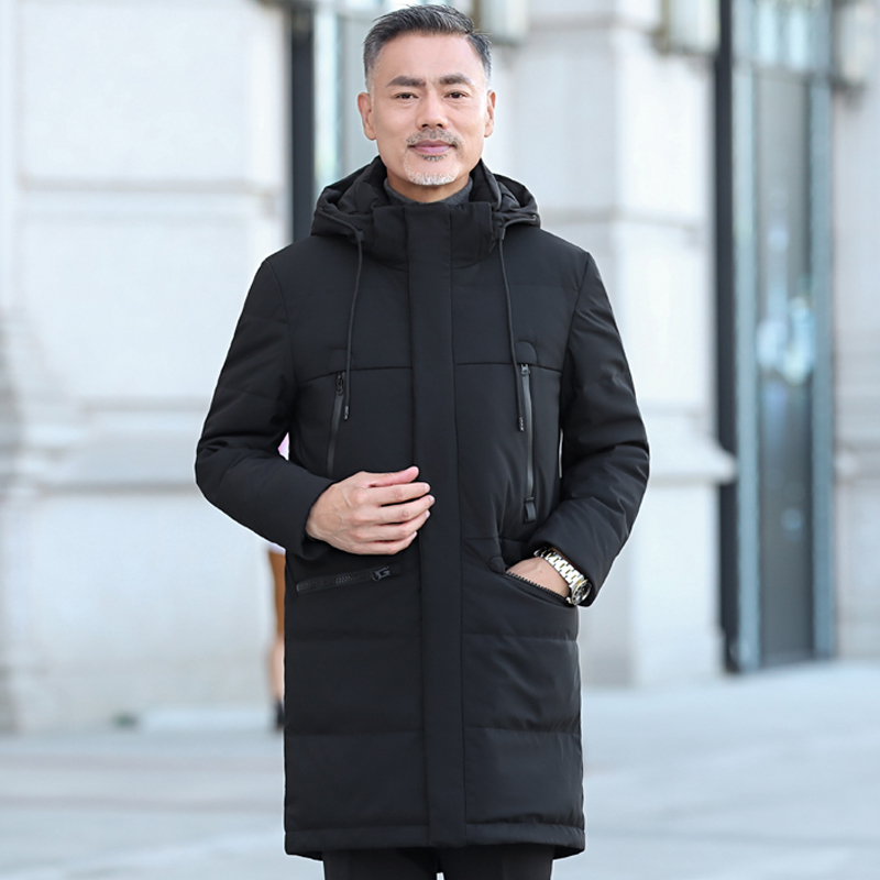 Men's Down Parkas Brand Men Long Down Jacket Winter Black Parkas Hooded Thick Warm Fashion Zipper 90 White Duck Down Coats for Men Overcoat 221006
Men's Down Parkas Brand Men Long Down Jacket Winter Black Parkas Hooded Thick Warm Fashion Zipper 90 White Duck Down Coats for Men Overcoat 221006