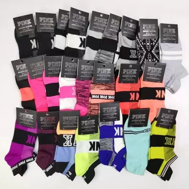 Have Real Photos with Tags Pink Black Socks Adult Cotton Short Ankle Socks Sports Basketball Soccer Teenagers Cheerleader Girls Women Sock, With tag
Have Real Photos with Tags Pink Black Socks Adult Cotton Short Ankle Socks Sports Basketball Soccer Teenagers Cheerleader Girls Women Sock, With tag