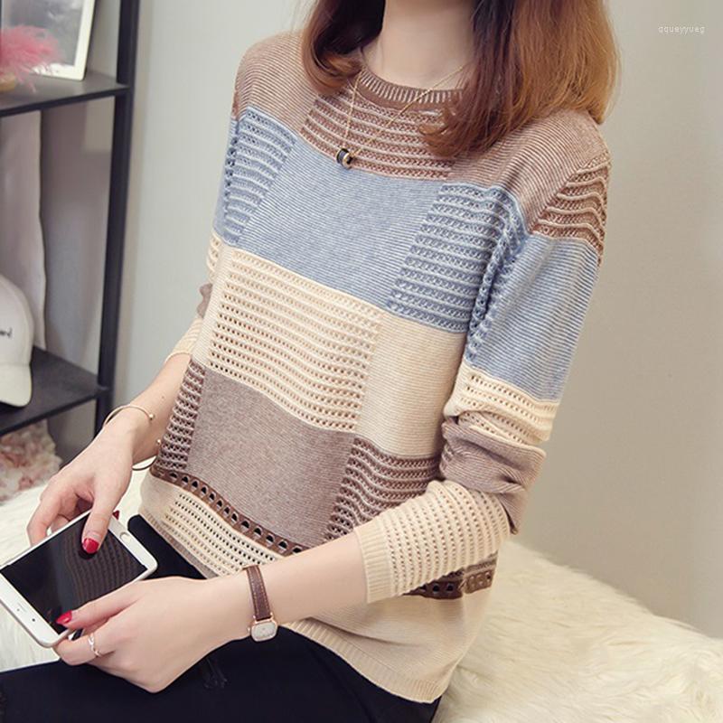 Women's Sweaters 2022 Patchwork Colors Striped Women Loose Autumn Winter Sweater Female Solid Casual Pullovers Tops, Black
Women's Sweaters 2022 Patchwork Colors Striped Women Loose Autumn Winter Sweater Female Solid Casual Pullovers Tops, Black