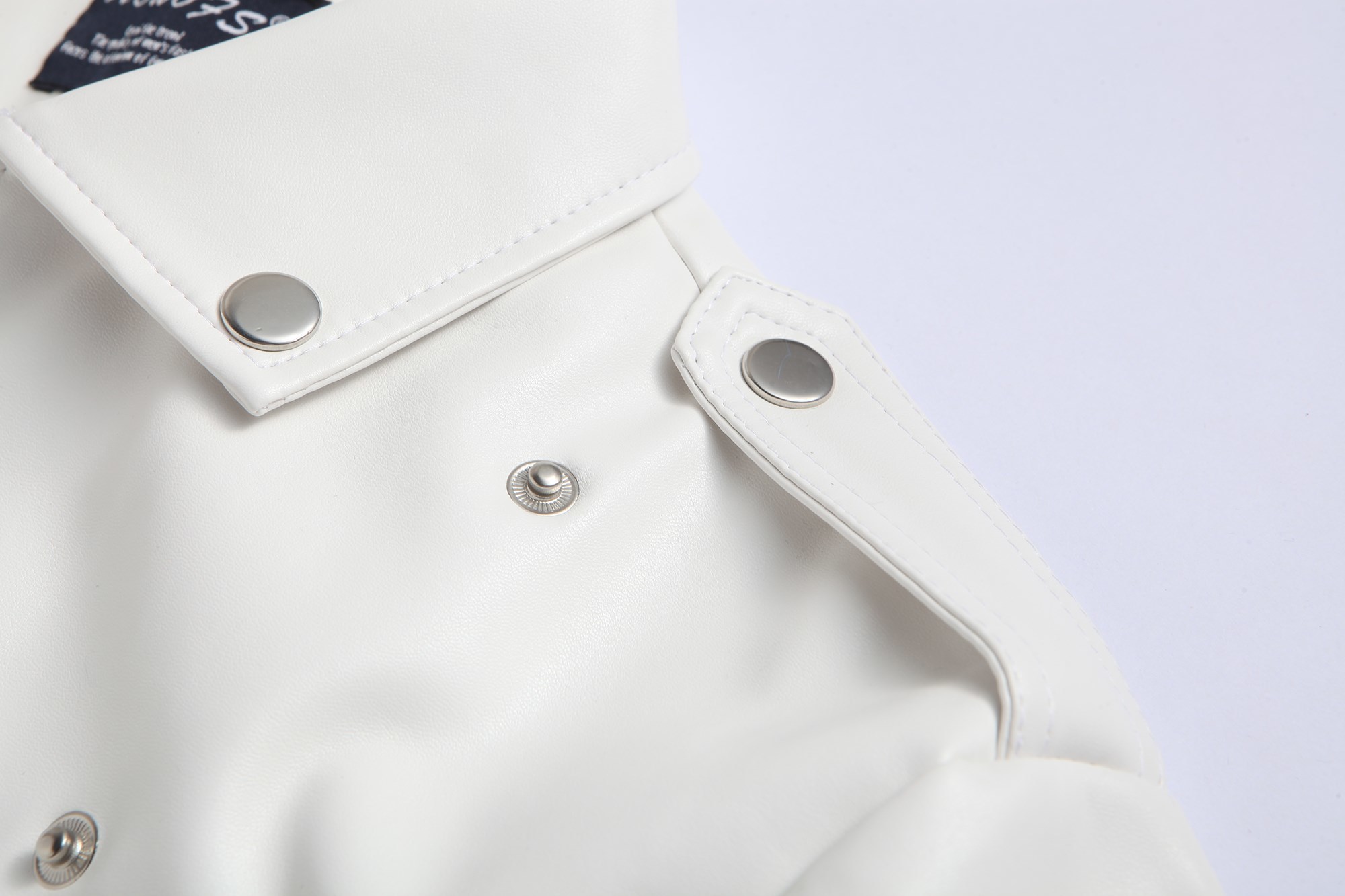 Men's Leather Faux Slim White Jackets Oblique Zipper Motorcycle Outwear Moto Biker PU Coats Size 4XL 221007