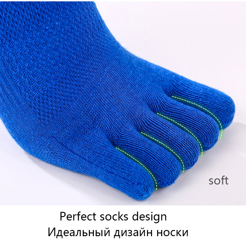 Mens Socks 5Pairs lot Summer Men Socks Cotton Fivefinger Male short Socks High Quality 221007